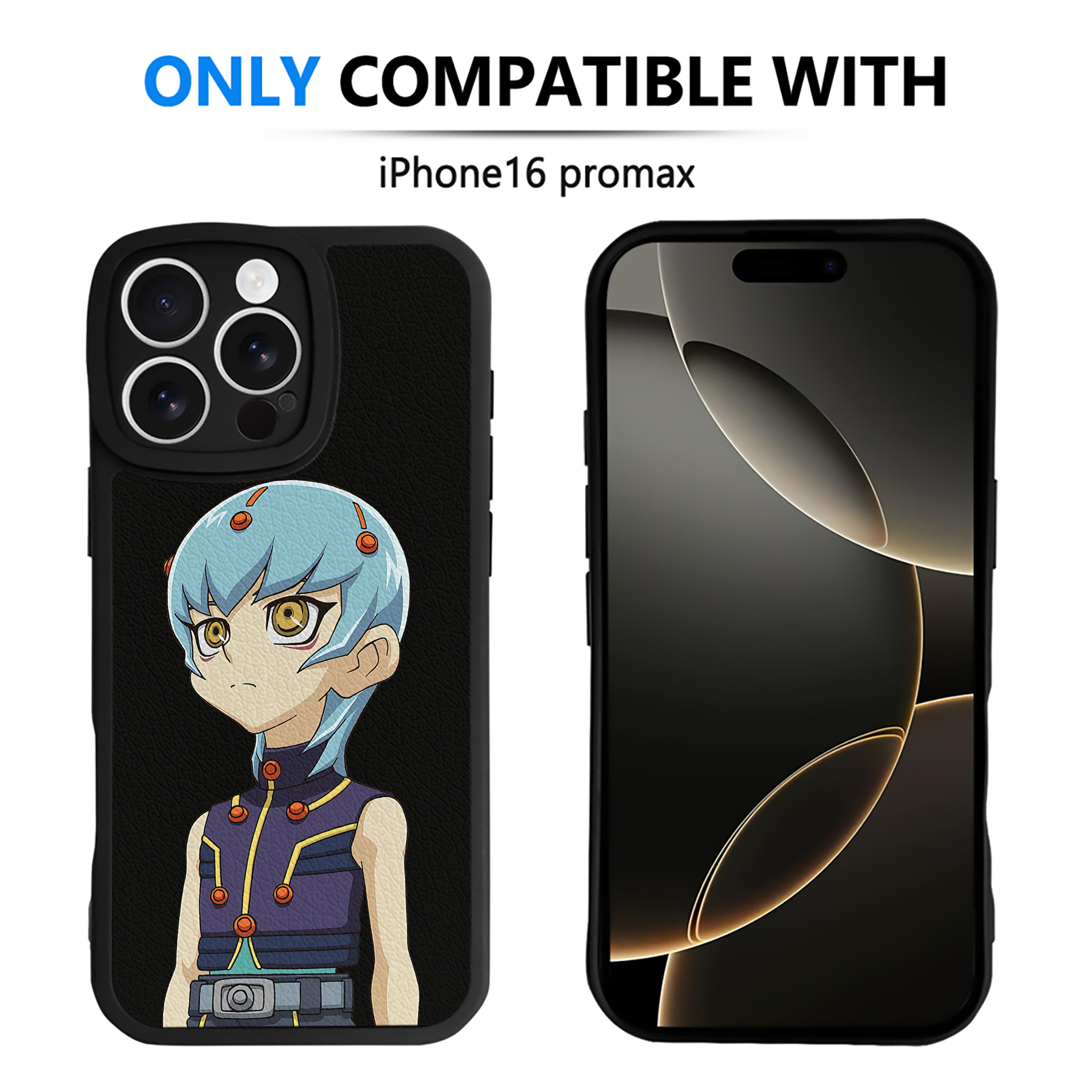 遊☆戯☆王 Yu-Gi-Oh! 【iPhone 16シリーズ対応】シリコンスマホケース（レザー調） 材質：シリコン